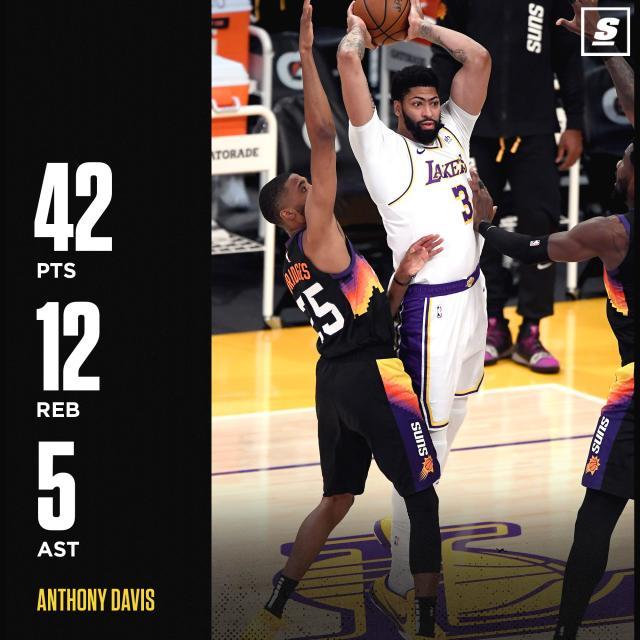 乐鱼体育-20%的浓眉制霸太阳 苏醒的野兽静待季后赛之王